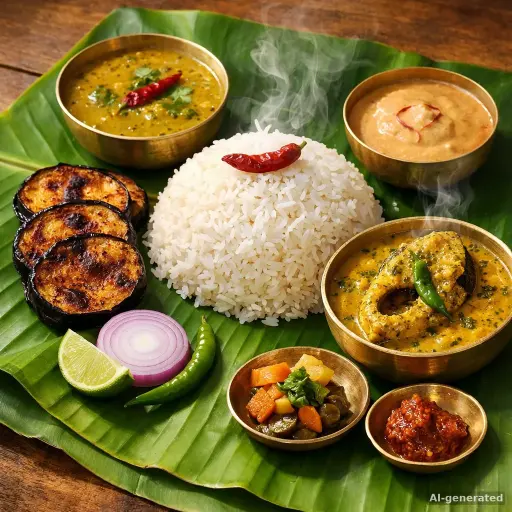 Bengali thali menu hero