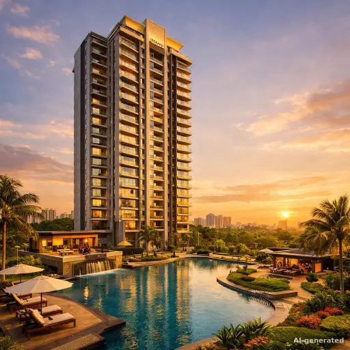Real-estate golden hour